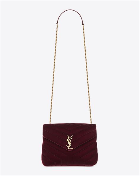 ysl velluto bordeaux|Yves Saint Laurent Handbags Near Manassas Park, Virginia.